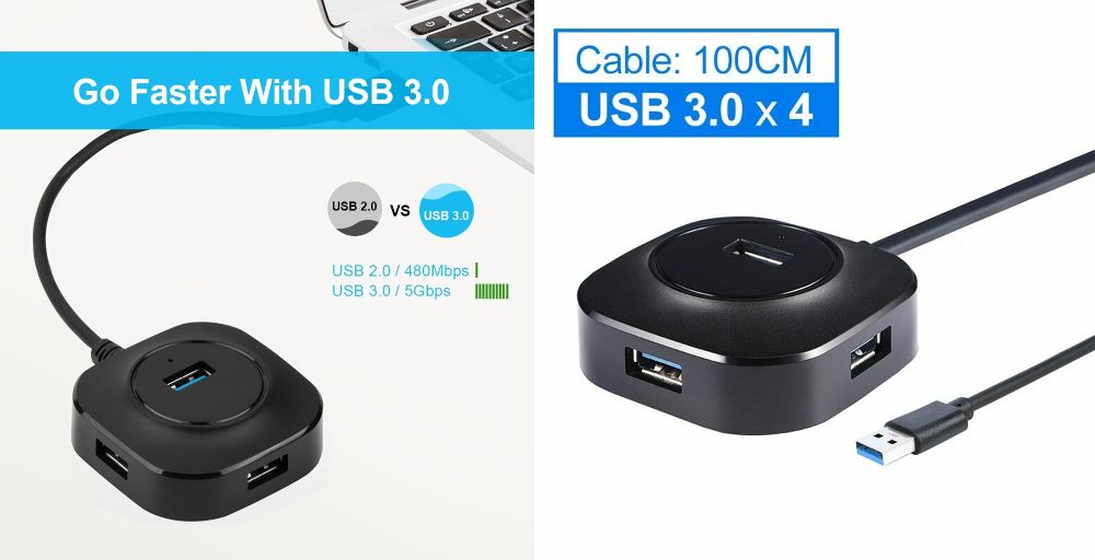 Port USB HUB 2.0 3.0. Nou ambalat!