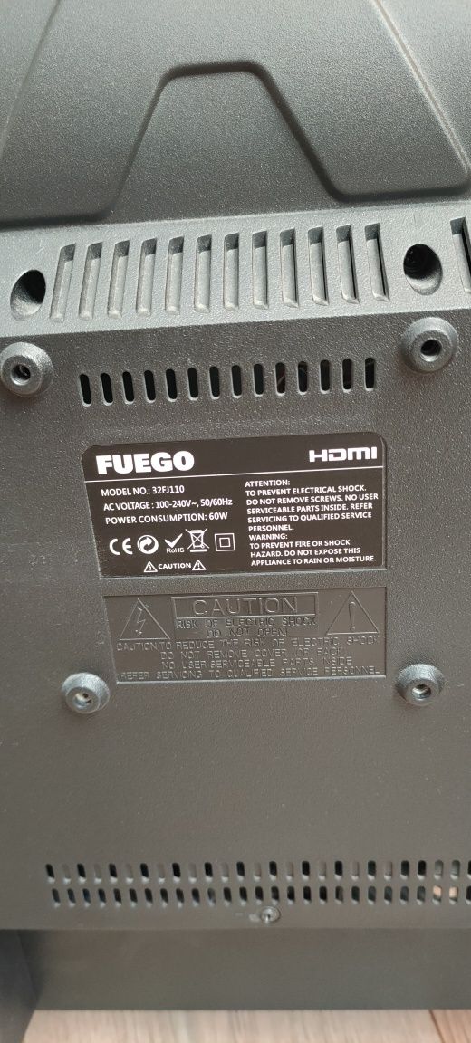 Led телевизор Fuego 32"