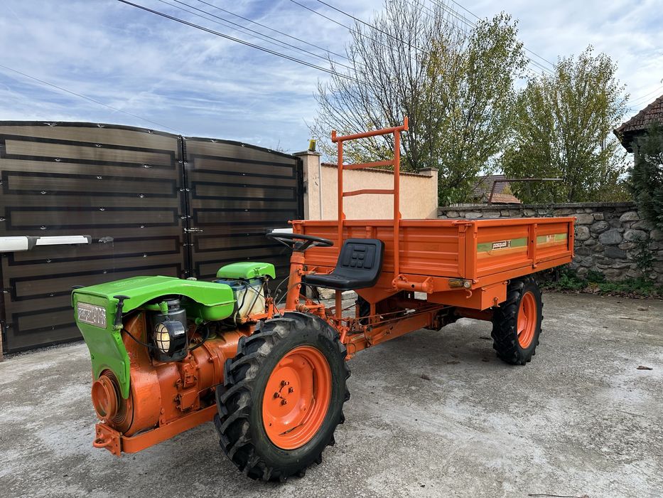 Motocultor tractoras 4x4 diesel Pasquali 18,5 cp