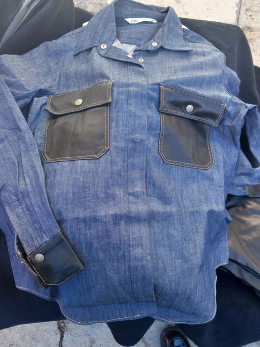 Vând cămașă denim marca Zara