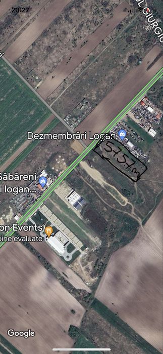 SABARENI 5768 m ntravilan