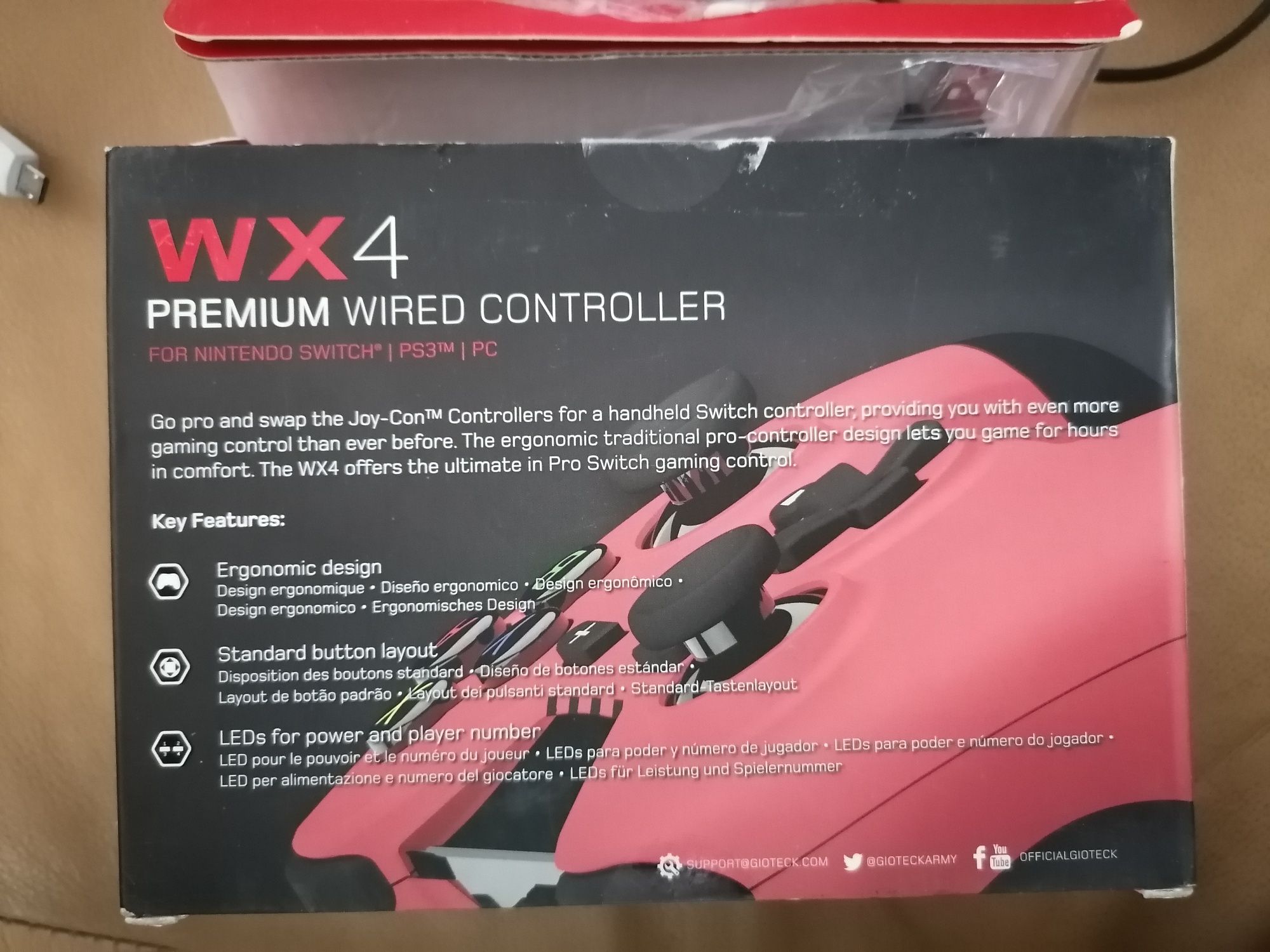 Wx4 Premium controller Нов джойстик нинтендо ps3 PS4