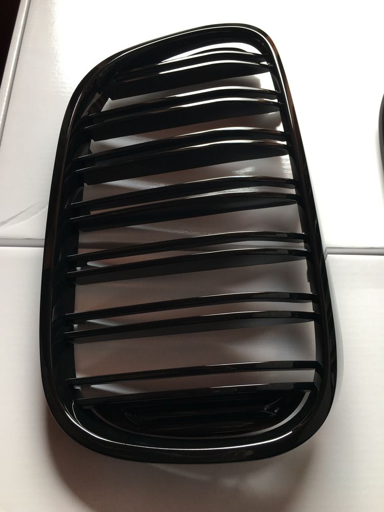 Grile negru lucios duble pentru Bmw G11 G12 seria 7