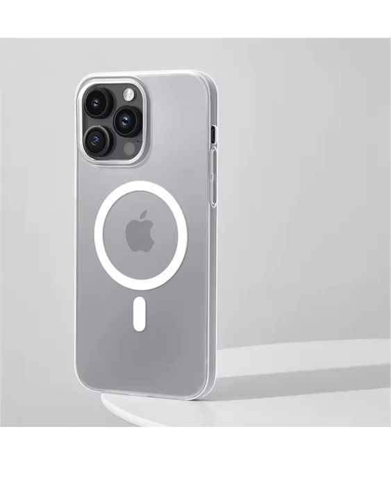 Iphone 13/14/15/16/17 PRO MAX AIR Husa Magsafe PC Matte Folie 0,2MM