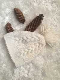 Caciula de iarna tricotata manual