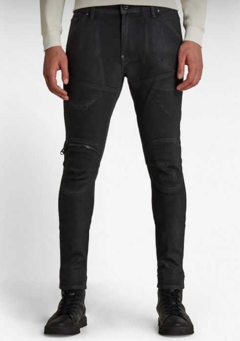 G-Star Raw модел 5620 Elwood 3D Slim Jeans Dry Waxed Cobler