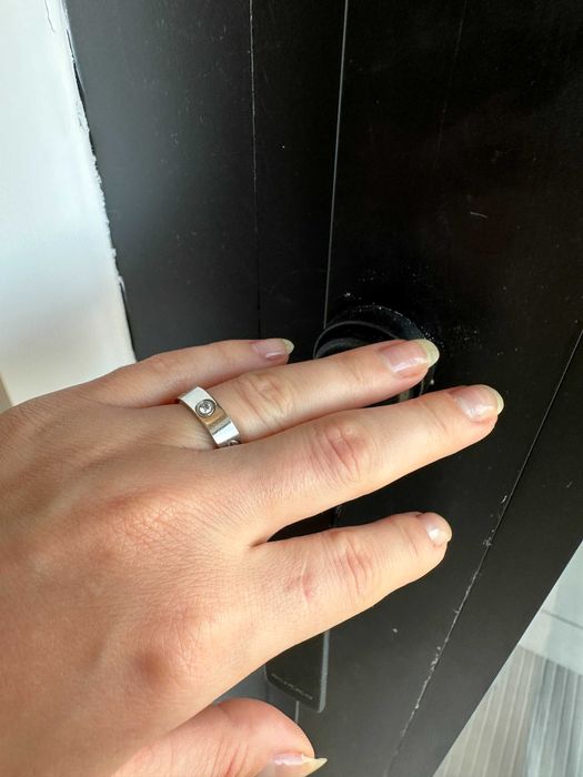 Inel Silver 5 inox Love Cartier