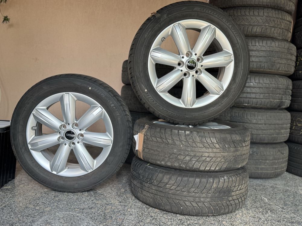 Jante 17” MINI F60 Countryman cu anvelope M+S  senzori TPMS 2023