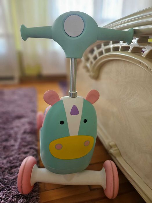 Trotinetă fără pedale 3 în 1 ZOO inorog Skip Hop