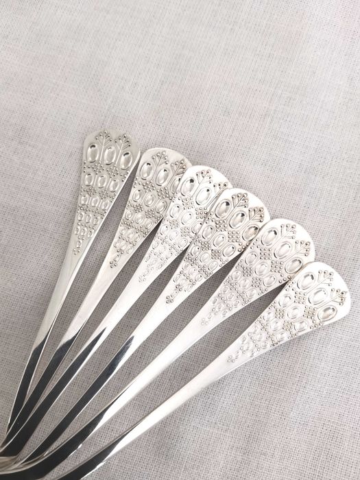 Tacamuri din argint masiv 925 Rosenthal pentru desert