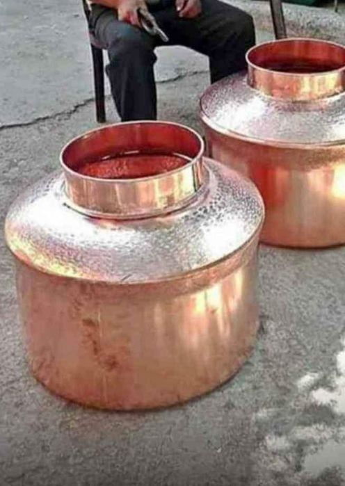 Vand un cazan de tuica din cupru alimentar