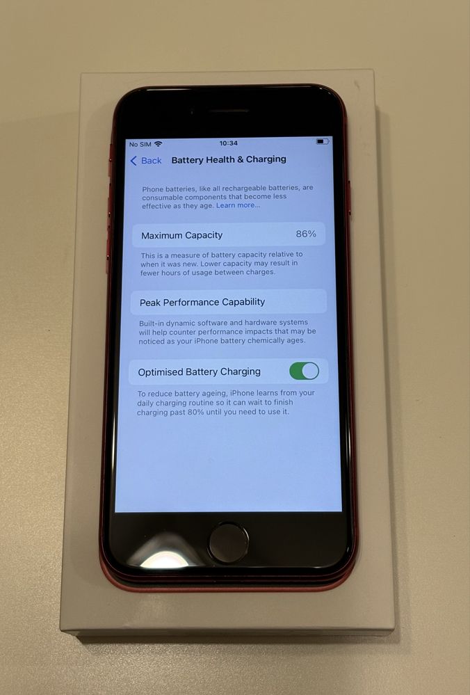 iphone SE 3rd Gen 2022 Product RED