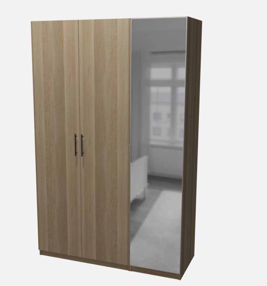 Обзавеждане спалня IKEA - гардероб + спалня с матрак 160х200 и скрин