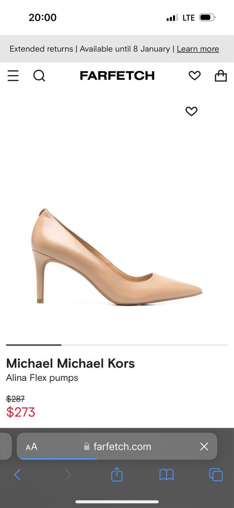 Туфли на каблуке MICHAEL KORS