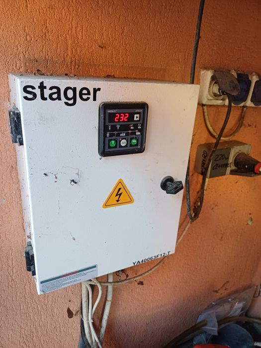 Generator MONOFAZAT  kipor 12 STA cu automatizare