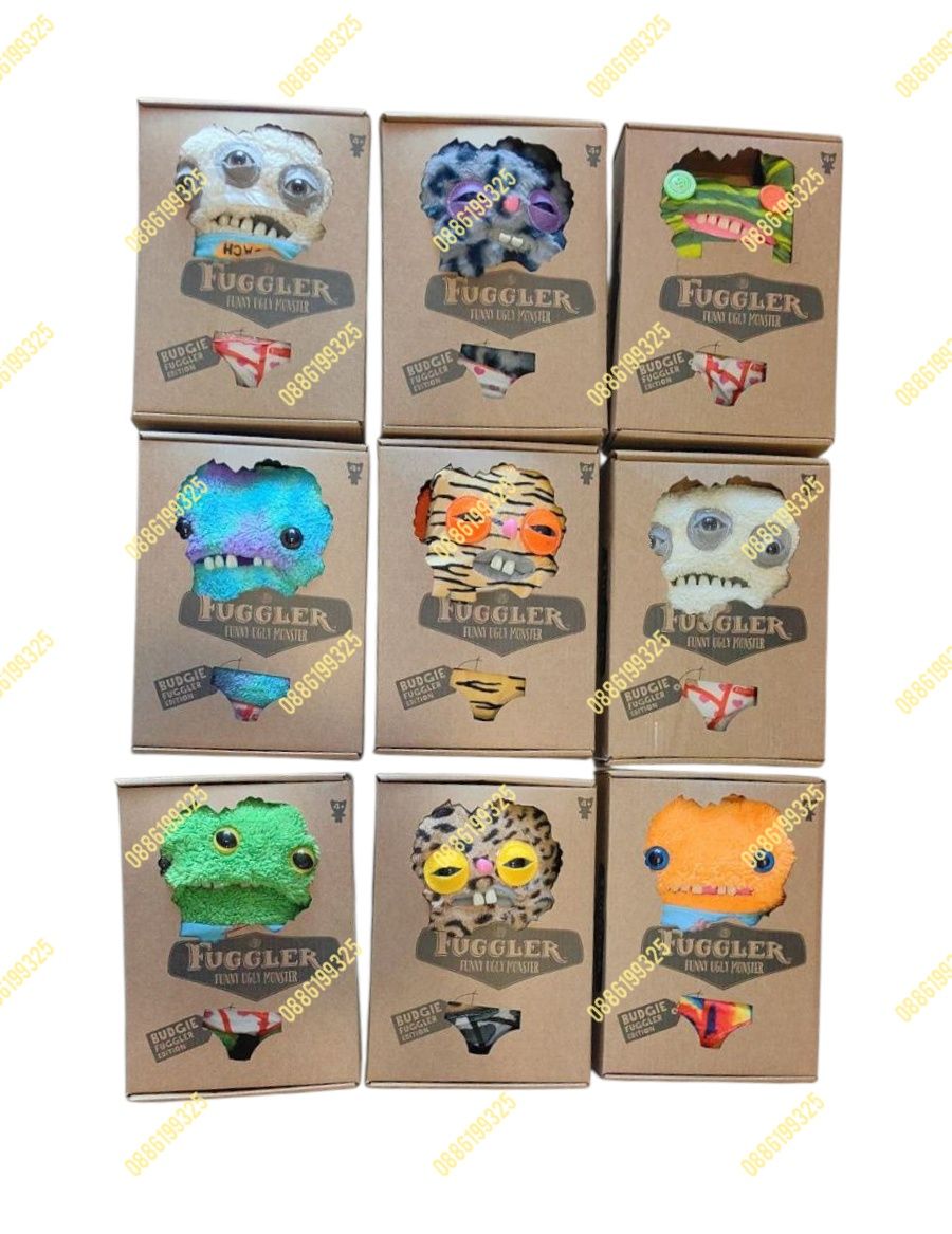 Fuggler плюшени чудовища Funny Ugly Monsters, Плюшена играчка Fuggler