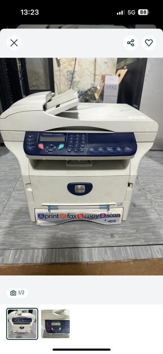 МФУ принтер XEROX PHASER 3100MFP, в комплекте шнур питания и USB