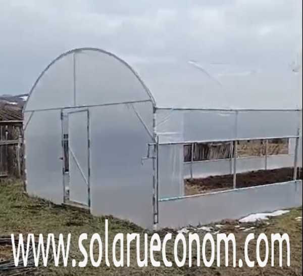 Solarii (sere) complete, arcade, folie