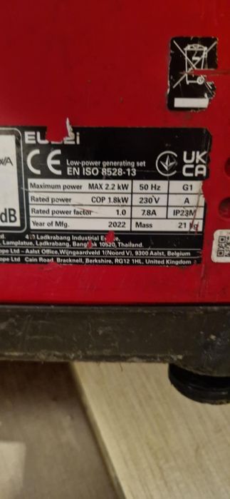 Generator Honda EU22