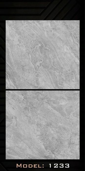 Керамогранит серый матовый 60/60