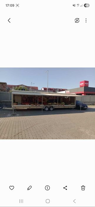 Remorca /rulota comerciala