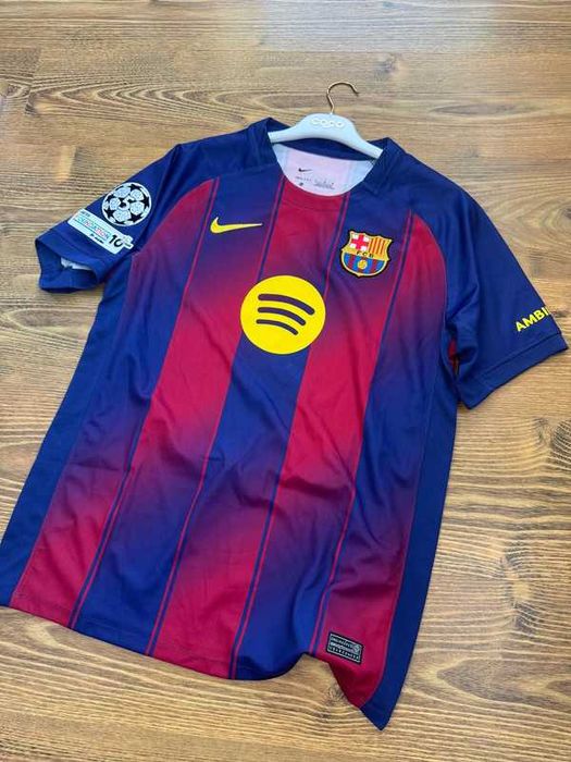 Tricou Fotbal Fc Barcelona M/L Home Kit Lamine Yamal