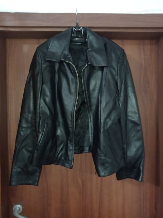 Geaca cu Glugă-36, Geacă Piele-XL .