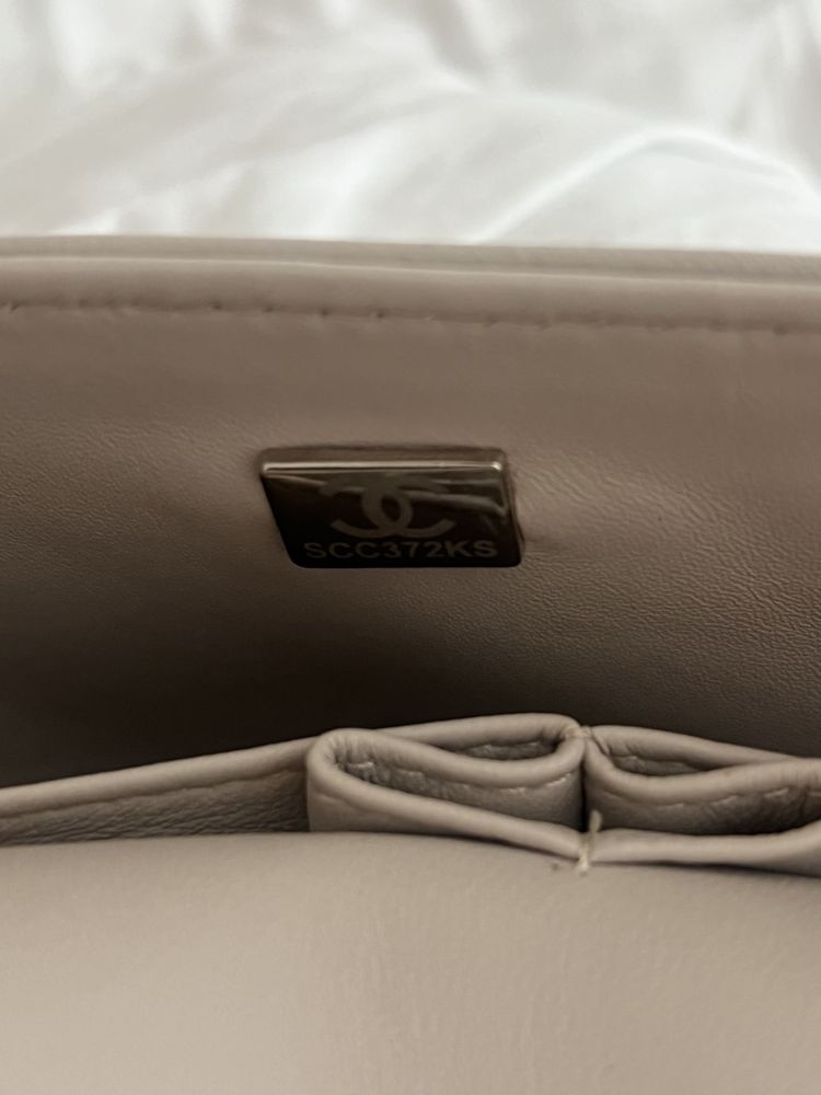 Chanel Flap 2.55 сива