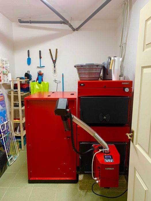 гориво комплект с пелетна горелка 65kW BURNIT WBS 90/PELL 70