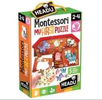 HEADU Montessori Primul meu puzzle cu anumalute
