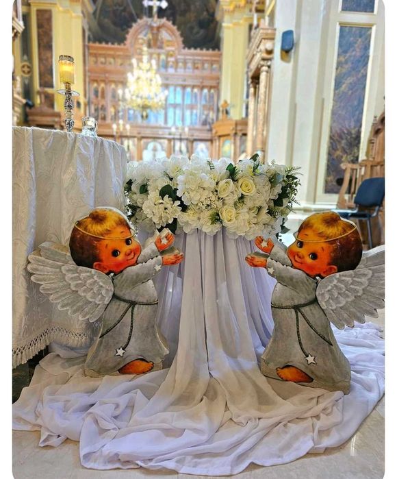 Aranjamente botez/cristelnita Arcada baloane Photocorner DECOR PARTY