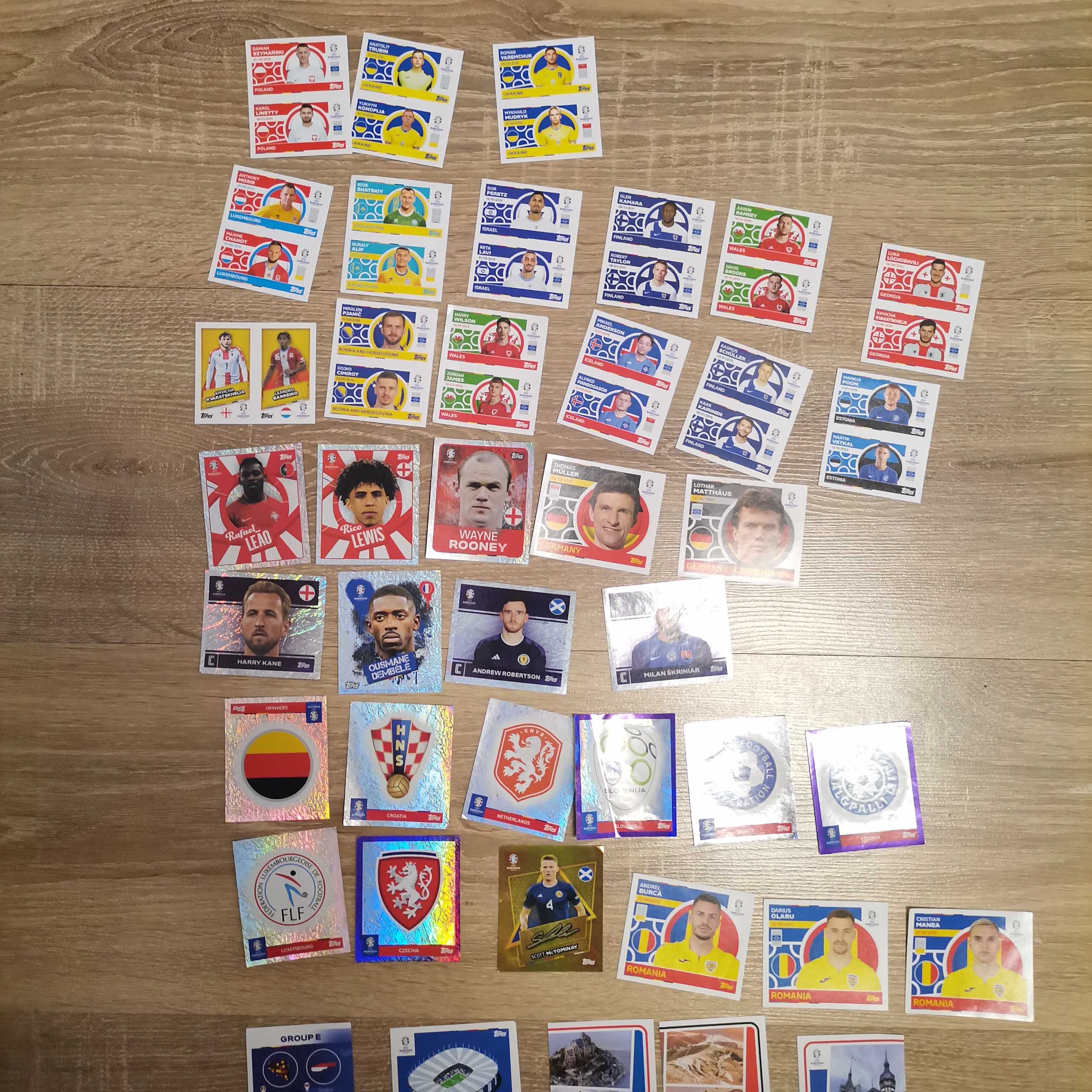 Album EURO 2024 tops și stikere