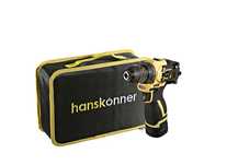 Дрель аккумуляторная б/щ Hanskonner 14,4В 45Нм, 2х2.0Ач, патрон 10мм
