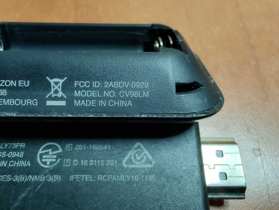 Amazon Fire TV Stick model LY73PR CV98LM HDMI  smart tv Streamer media