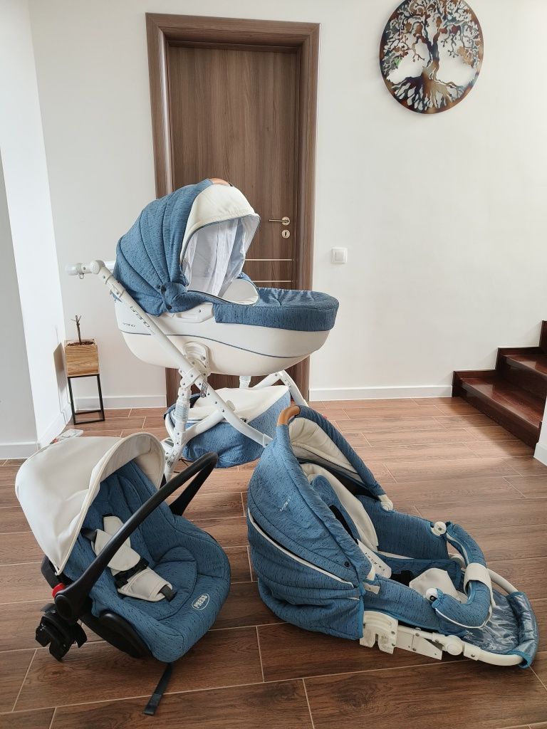 Cărucior Brano Luxe 3 in1