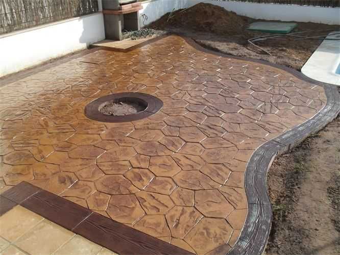 Pavaje beton amprentat