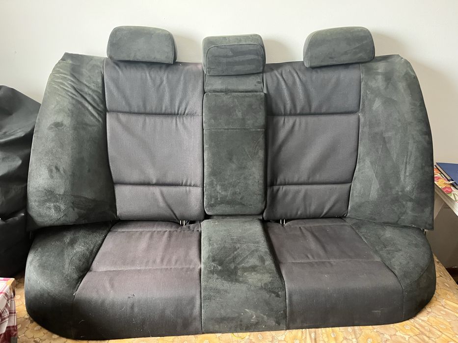Scaune recaro si bancheta alcantara e46 sedan