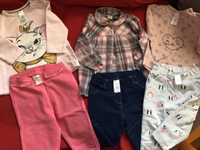 Lot haine (bluze si pantaloni) marime 74 H&M si C&A