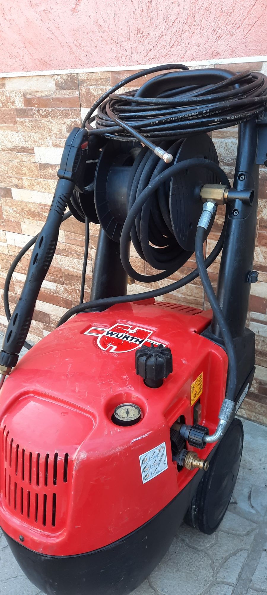 Машина  за Отпушване на канали Бутална Помпа 220V160bar Керамика