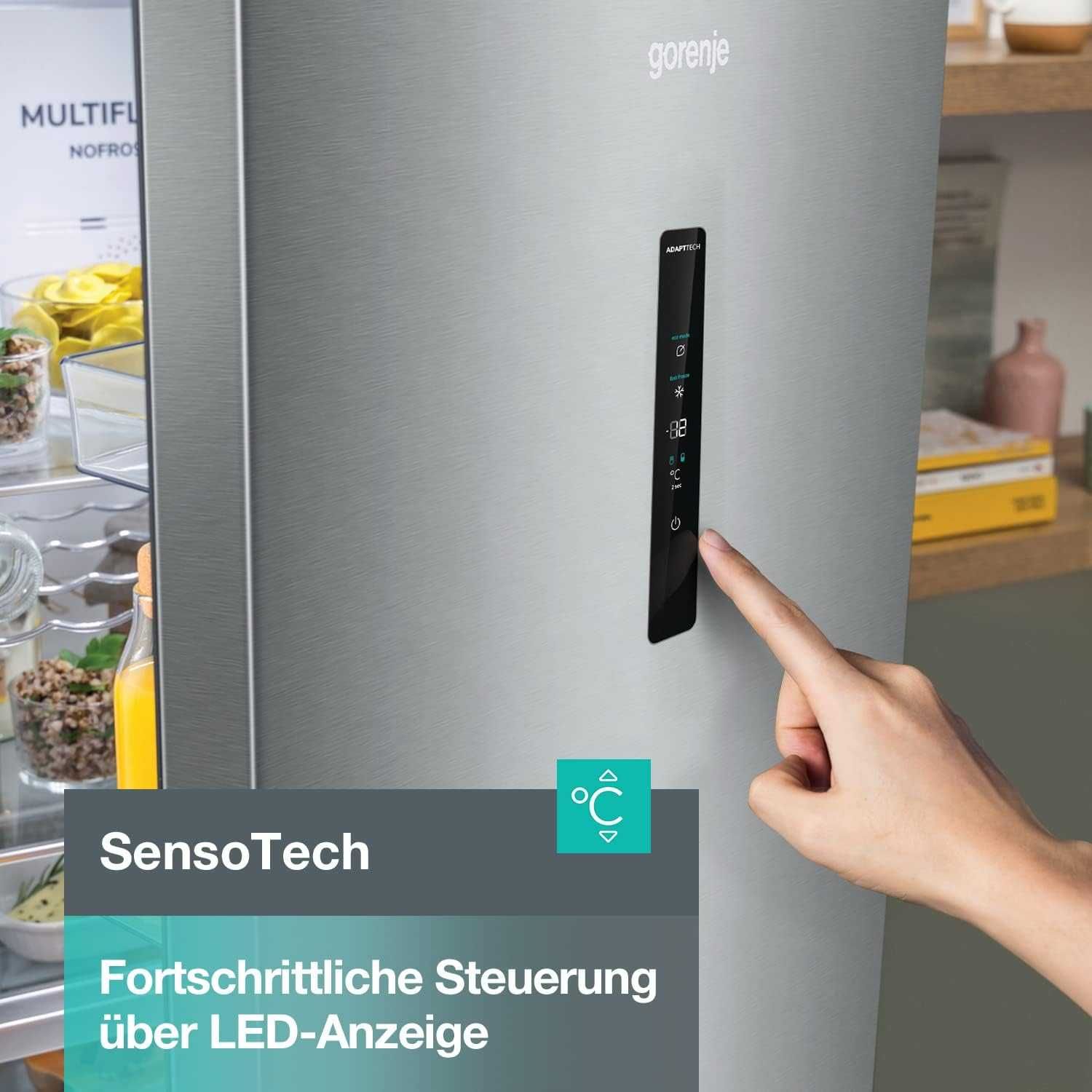 Хладилник с фризер GORENJE NRK 619 CAXL4 186см.