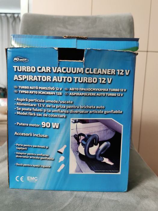 Aspirator auto turbo 12V