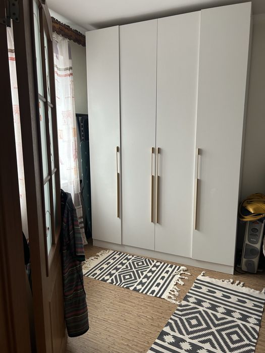 Шкаф плательный, белый новый 3 секционный