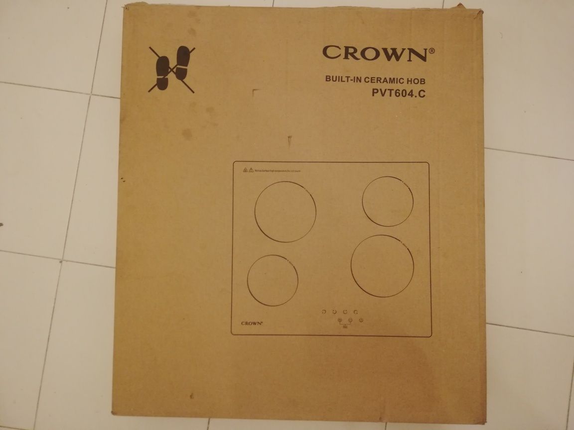 Керамичен термо Плот Crown PVT604