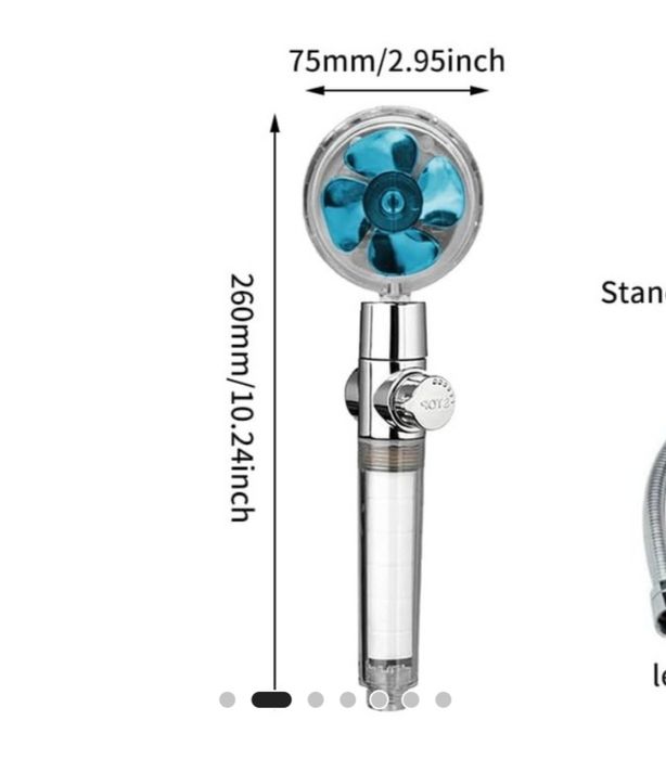 Душ слушалка с турбо компресор