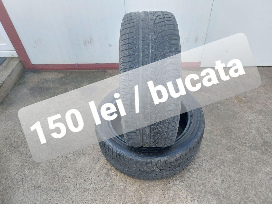 150 lei bucata! Doua anvelope M+S/IARNA 245 45 19 Hankook