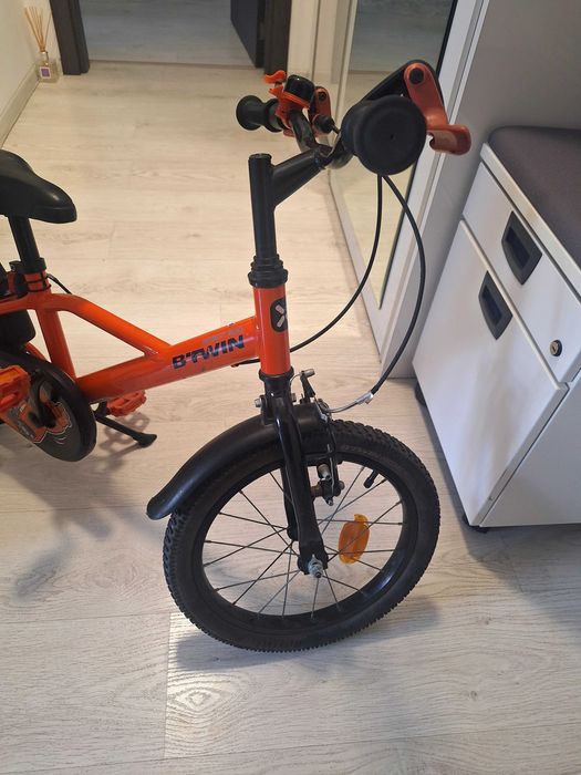 Bicicleta 16 inch B Twin 500 robot.