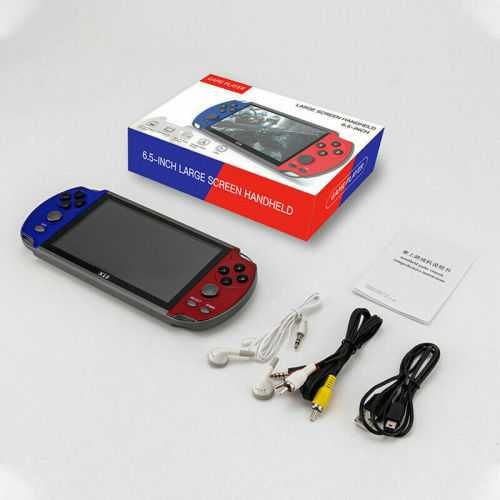 PSP X16 6.5" Игрова тв конзола с 30000+ игри Nintendo Sega ps4