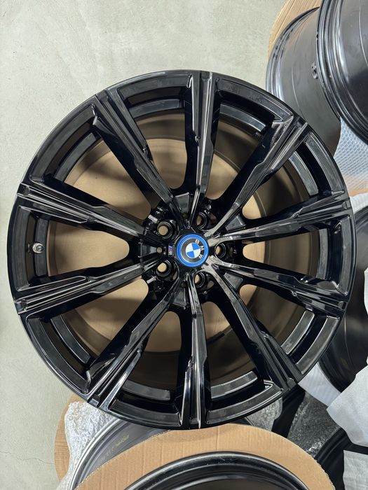 Jante Bmw X5 X6 R20 G05 G06 Originale M740 Negru Lucios
