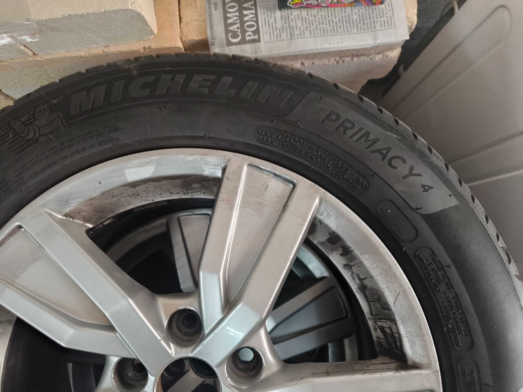 16-ки Гуми Michelin Primacy 4+ 205/60 R16 DOT 1123