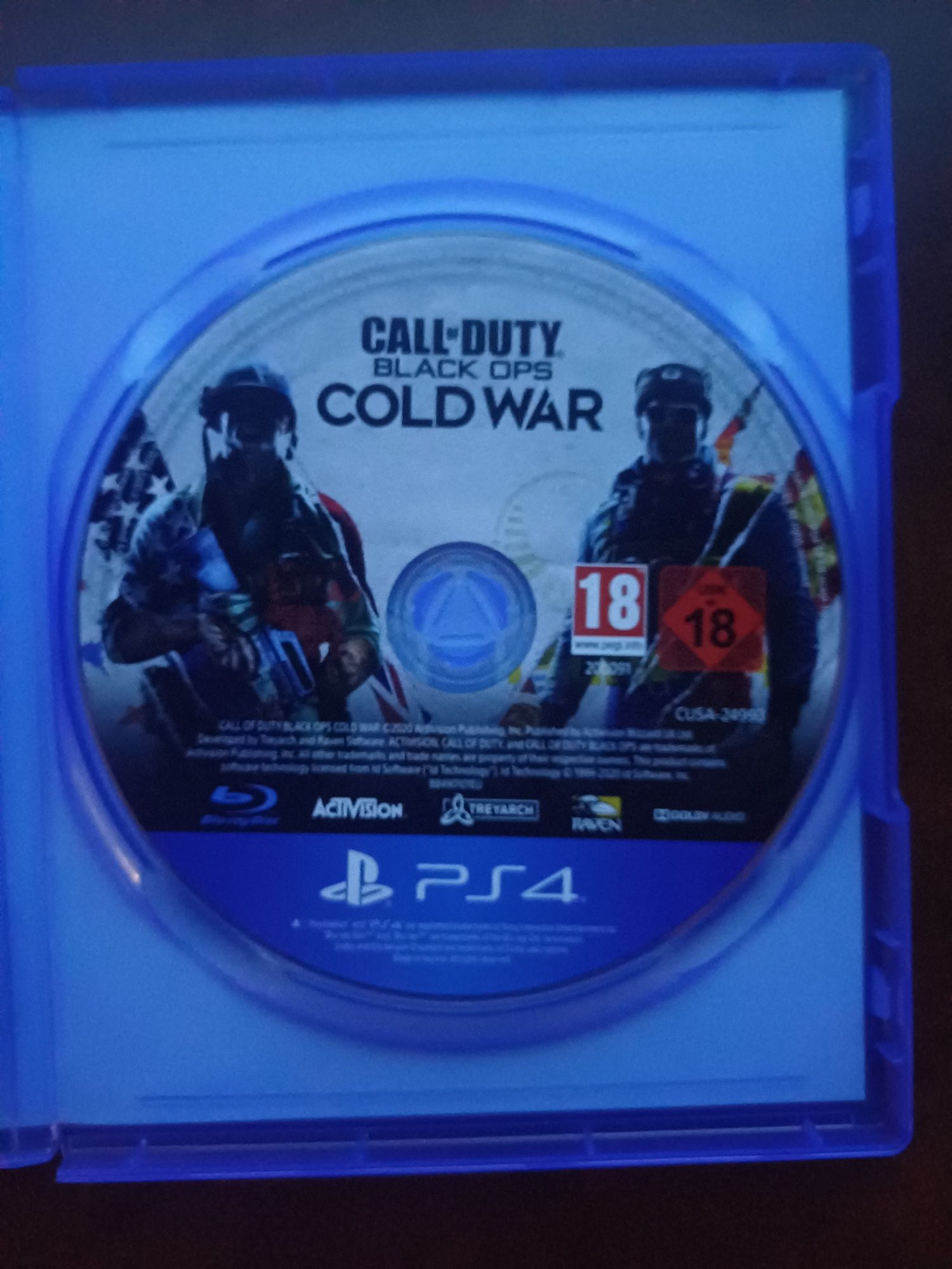 Vând Call of Duty Black OPS Cold War pt PS4